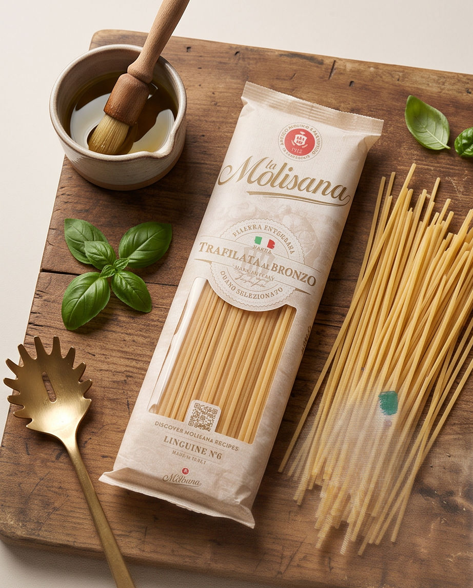 La Molisana - Linguine No. 8 | Bronzegezogene Pasta