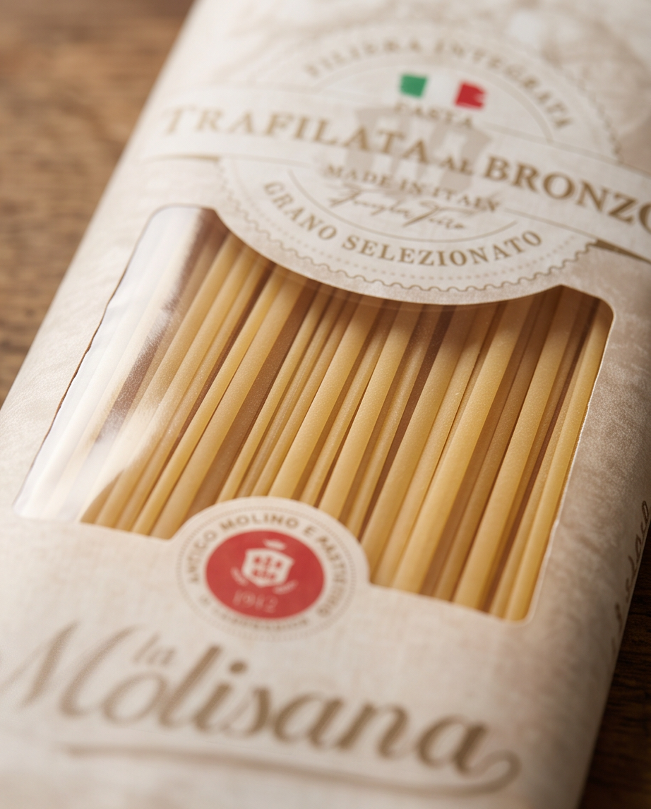 La Molisana - Linguine No. 8 | Bronzegezogene Pasta