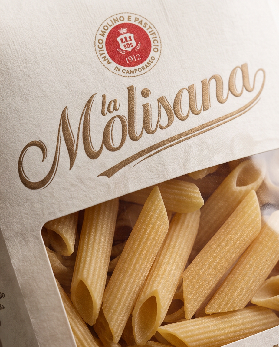 La Molisana - Penne Rigate No. 20 | Bronzegezogene Pasta