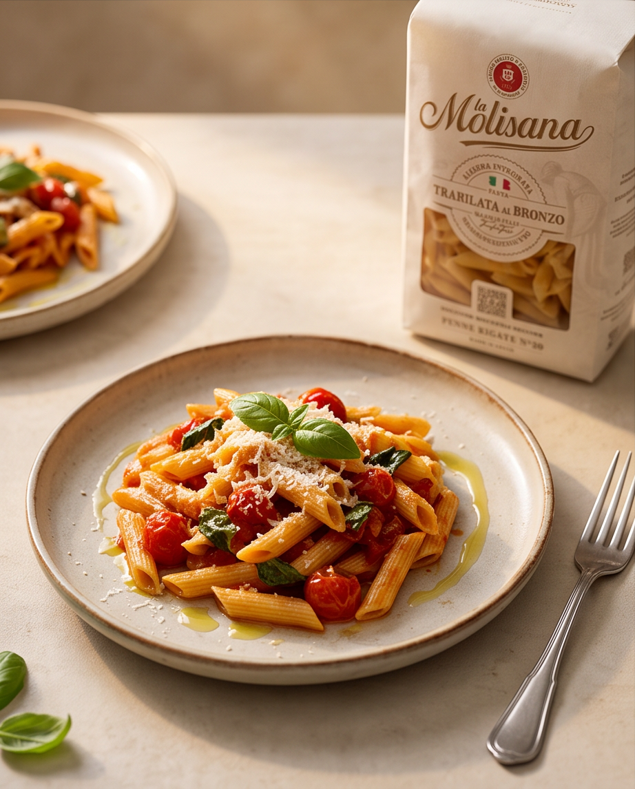La Molisana - Penne Rigate No. 20 | Bronzegezogene Pasta