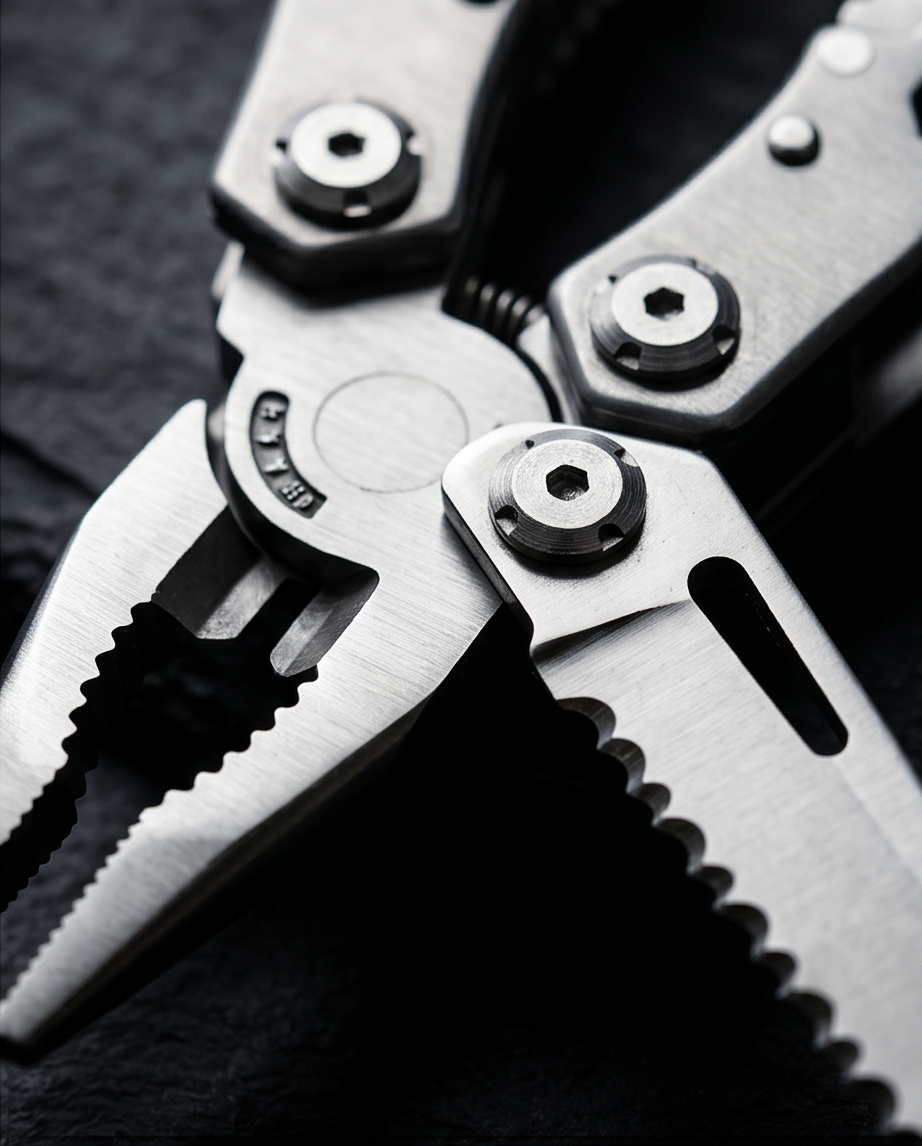 Multitool 13-in-1 Edelstahl | Allrounder für Outdoor, Camping und Alltag