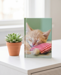 Notizbuch 'Katze' – Kleines Notizheft im Taschenformat