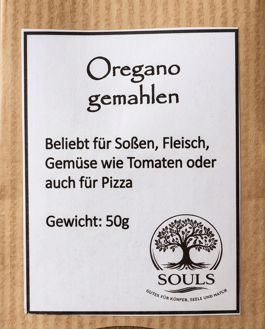 Oregano gemahlen 50 g | Gewürz