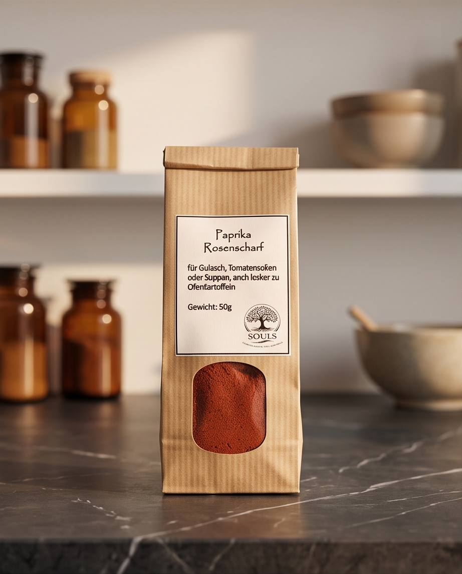 Paprika Rosenscharf - gemahlen 50 g | Gewürz