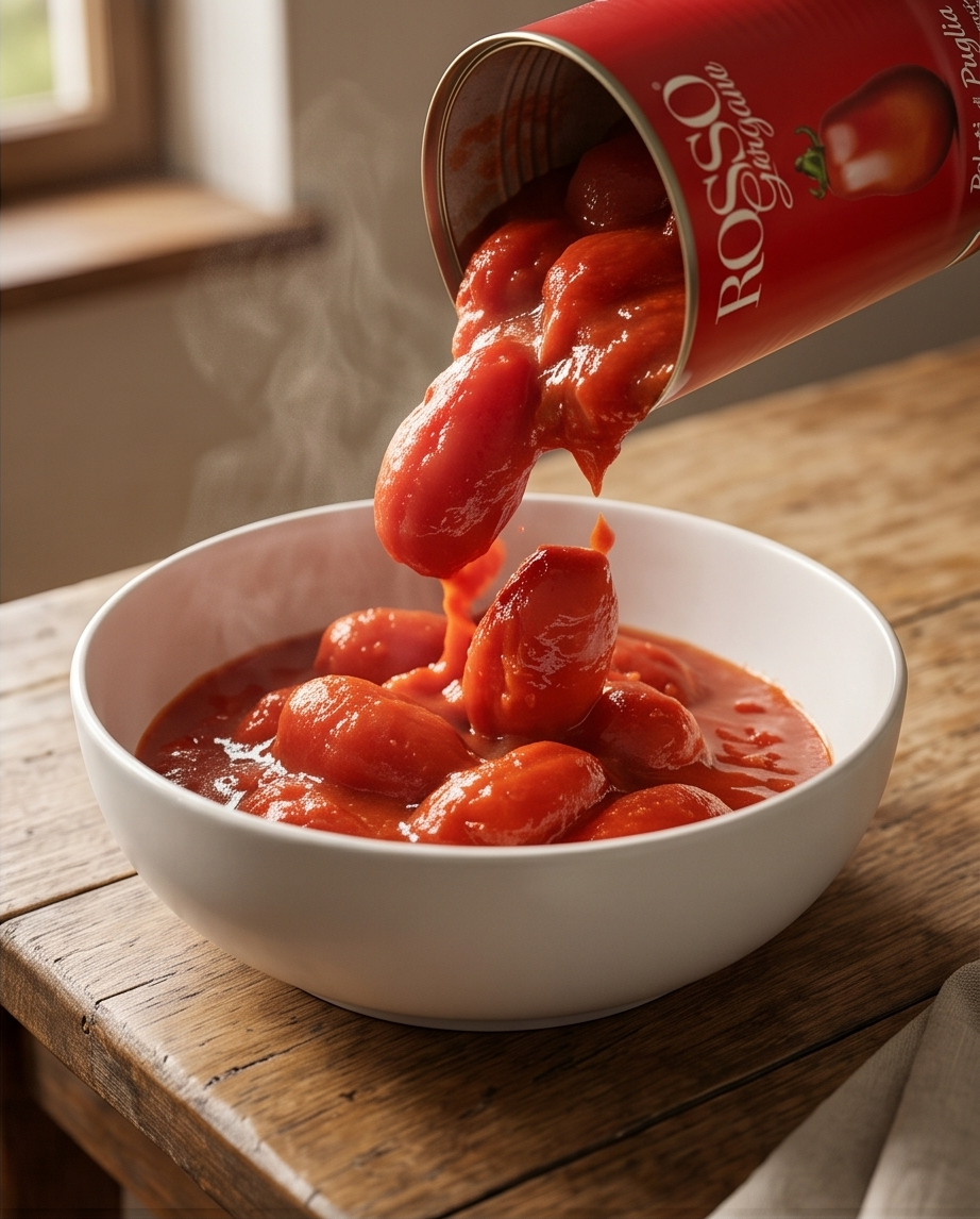 Rosso Gargano Pelati di Puglia – Geschälte Tomaten aus Apulien 400 g