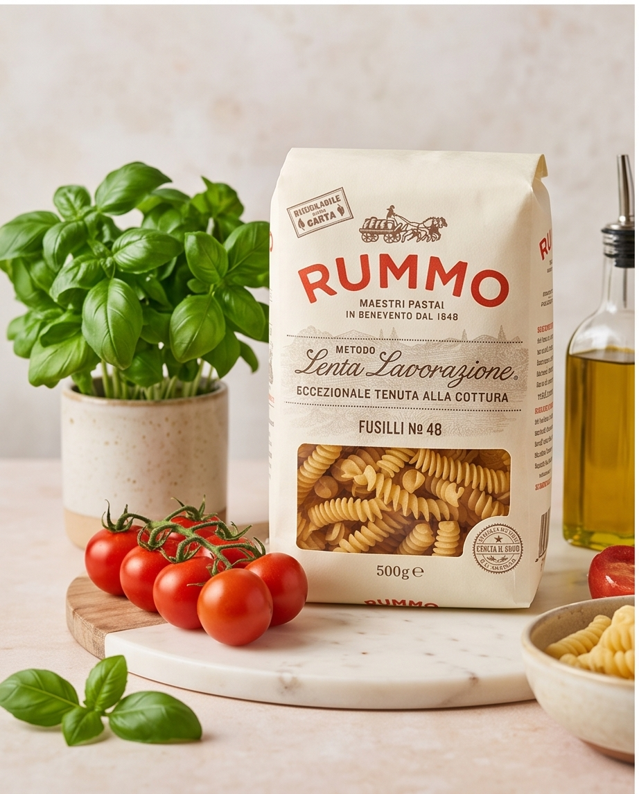 Rummo Fusilli No. 48 – 500 g | Italienische Pasta | al bronzo