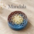 Handmade | Naturseife Sakura 'Mandala' mit Ziegenmilchpulver