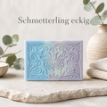 Handmade | Naturseife Sakura 'Schmetterling' mit Ziegenmilchpulver