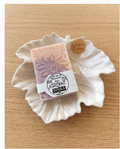 Handmade Geschenk-Set – Seifenschale Ahorn & Naturseife Kokos-Rose