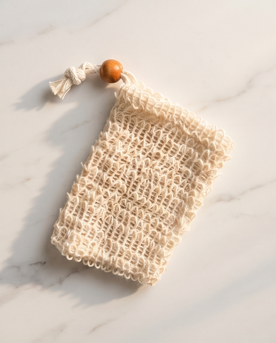 Sisal Seifensäckchen – Natürliches Peeling & Seifenschaumbeutel