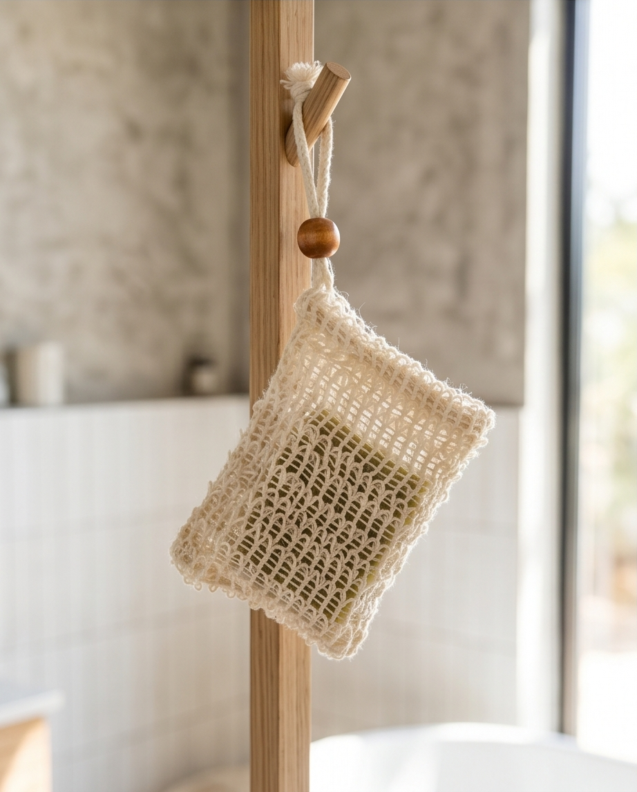 Sisal Seifensäckchen – Natürliches Peeling & Seifenschaumbeutel