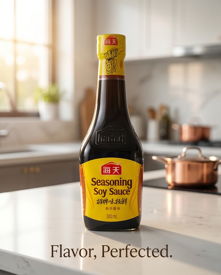 Haday Seasoning Sojasoße 380 ml – Herzhaft, Ausgewogen & Nicht übersalzen