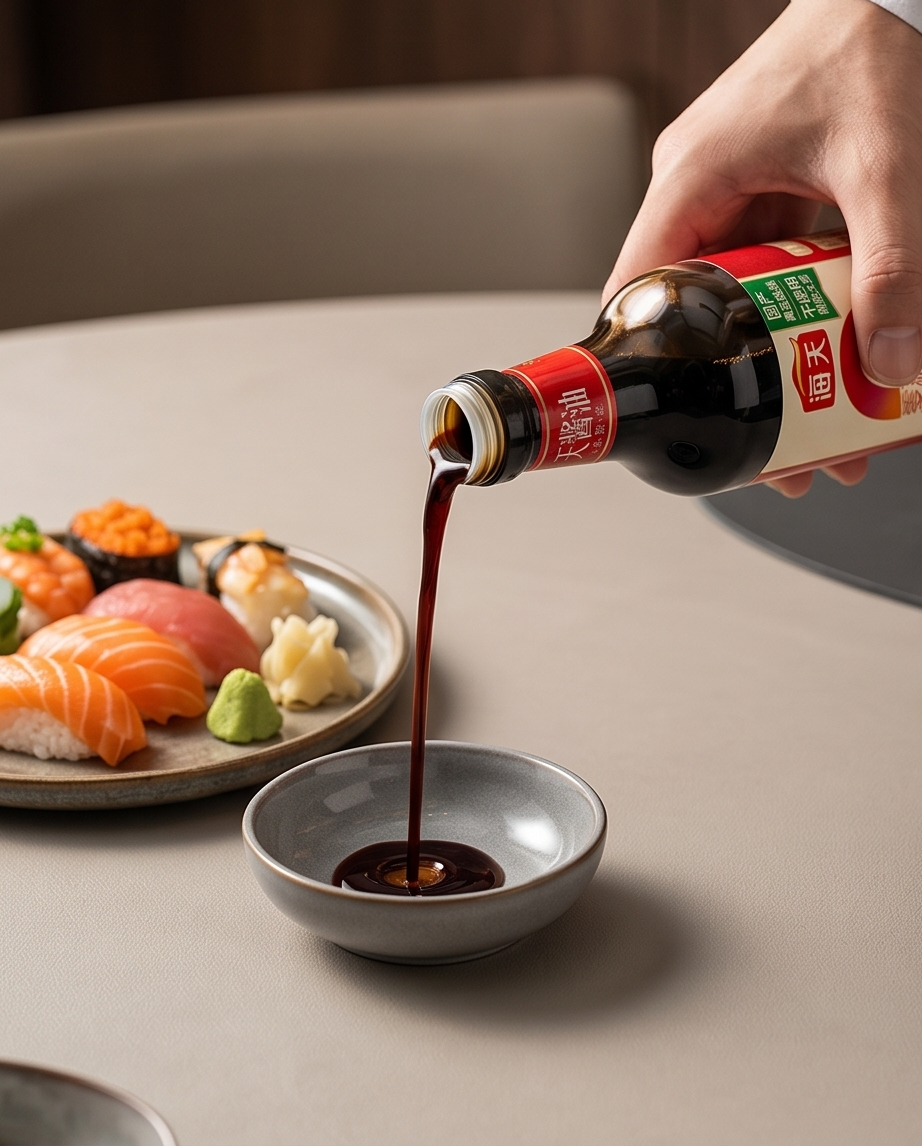 Haday Golden Label Sojasoße King 500 ml – Ohne Zusatzstoffe & Gentechnikfrei