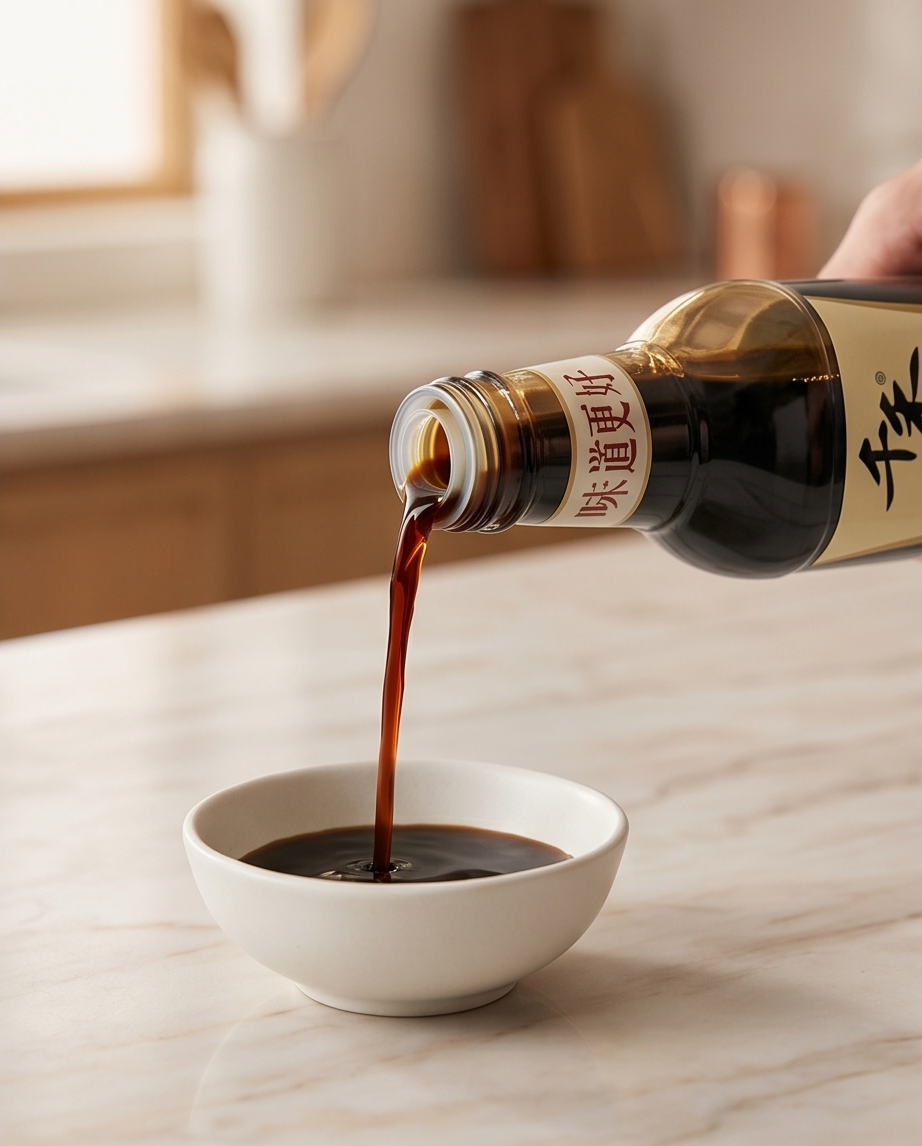 Qianhe Premium Helle Sojasoße 500 ml – Umami-Geschmack aus Gentechnikfreien Sojabohnen