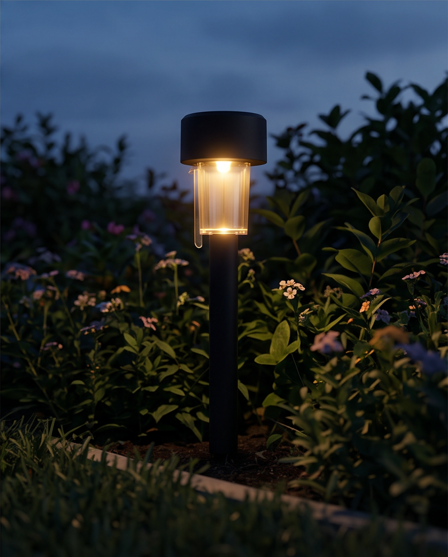 kleine Solarleuchte - Garten | Blumentopf | Wegbeleuchtung