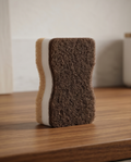 Spülschwamm aus Seetang – 3-schichtig, sanft & kratzfrei (11×7 cm)