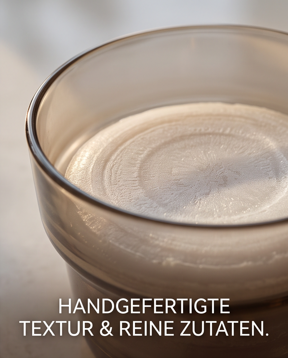Handmade - feste Spülseife im Glas mit Lavendelduft - handgesiedet