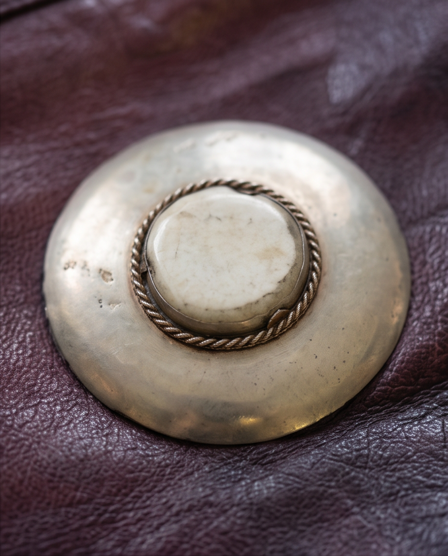 2nd Hand | Vintage Echtleder-Tasche Hobo-Bag „Boho-Chic“ - Dunkelbraun