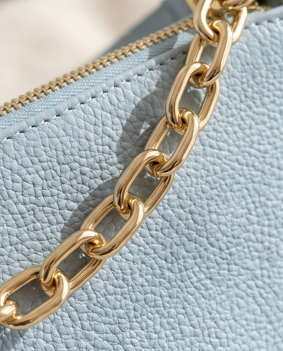 2nd Hand | hellblaue Handtasche "Milano" - neu und unbenutzt