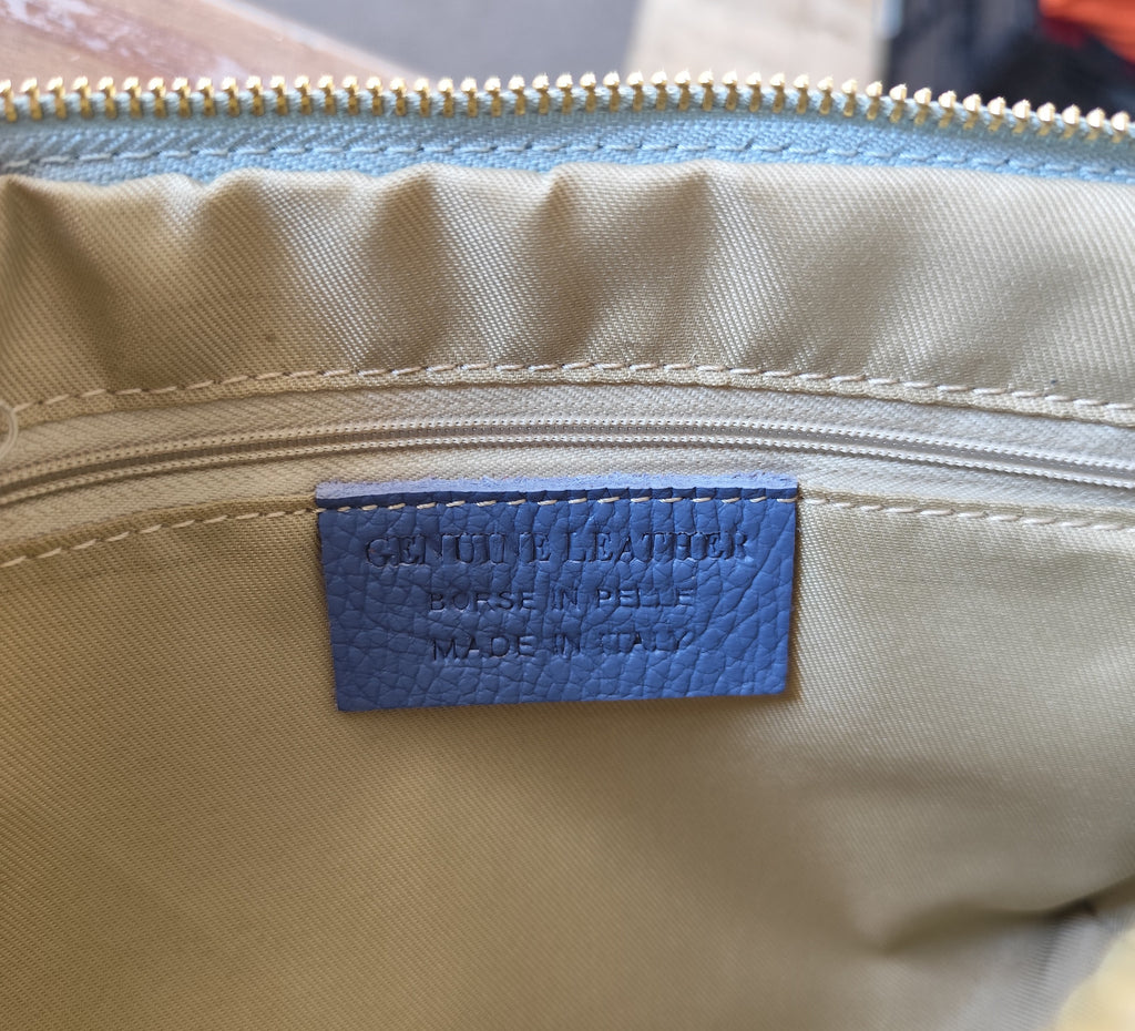 2nd Hand | hellblaue Handtasche "Milano" - neu und unbenutzt