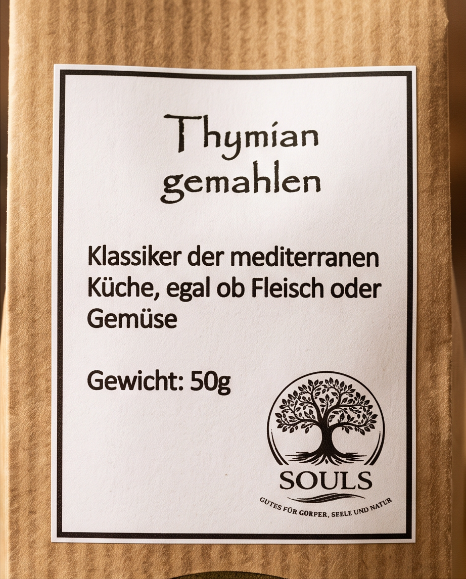 Thymian gemahlen 50 g | Gewürz