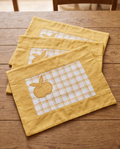 Handmade | 4er Tischset mit Landhaus-Charme
