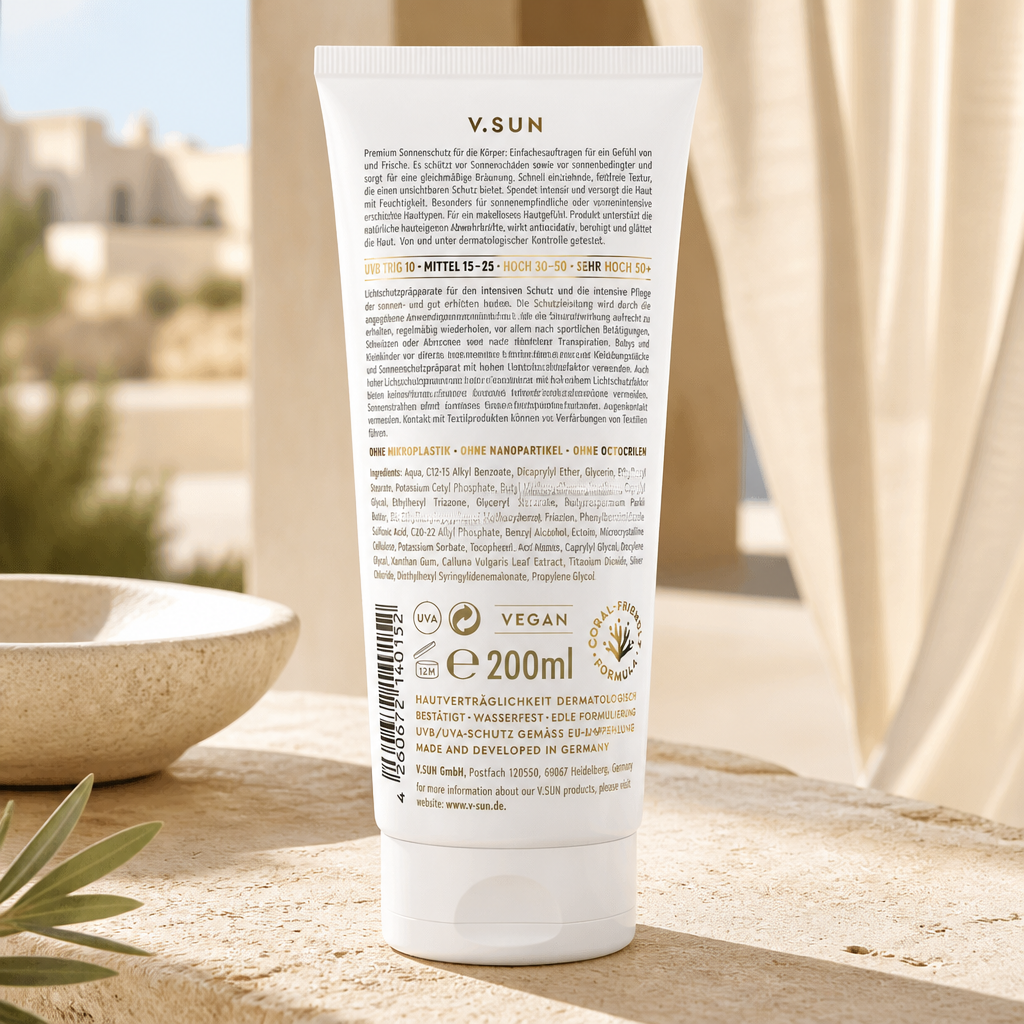 V.SUN Sun Cream Body SPF 15 - Sonnenschutz ohne schlechtes Gewissen