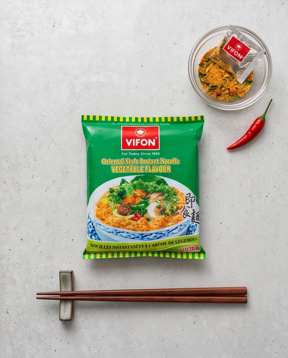 Vifon Mi Chay Instantnudeln Gemüse 70g – Vegetarisch & herzhaft