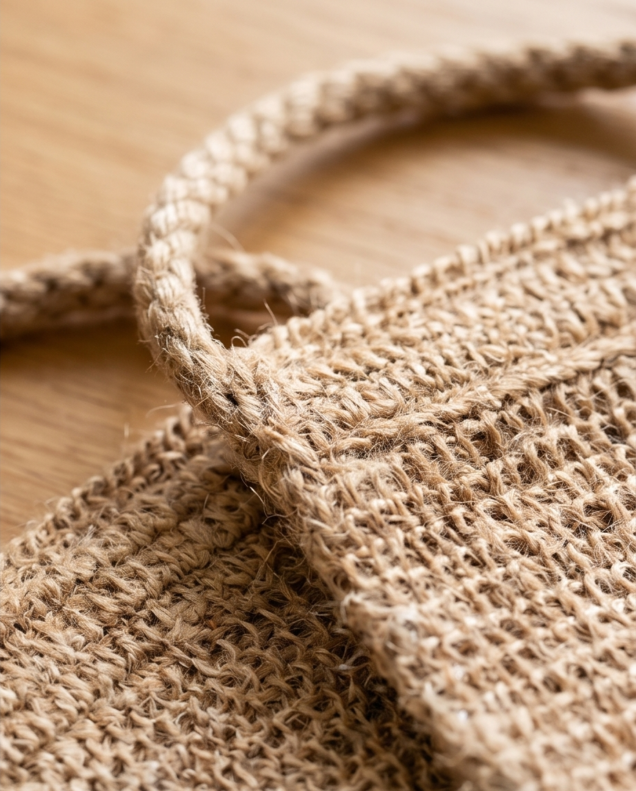 Rücken-Waschtuch aus Sisal – Peeling & Massage unter der Dusche
